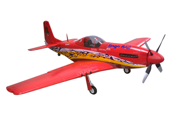 Aero P51 Dago Red - Maxximus Hobby - 1600X1400Mm Epo Pnf