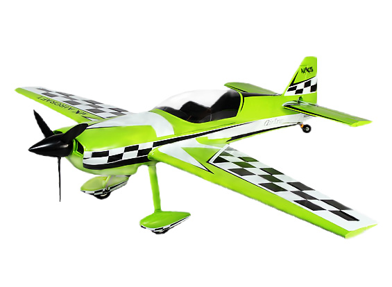 Aero Extra Mx2 Verde 3D - Maxximus Hobby - 1400Mm Epo Pnf