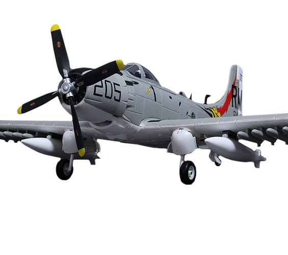 Aero A1 Skyraider - Durafly - 1100Mm Com Flap, Trem De Pouso Retratil, Leds (Pnf)