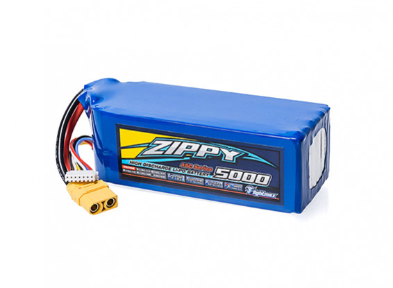 Pack Bateria - Zippy Flightmax - 5000Mah 6S 45C