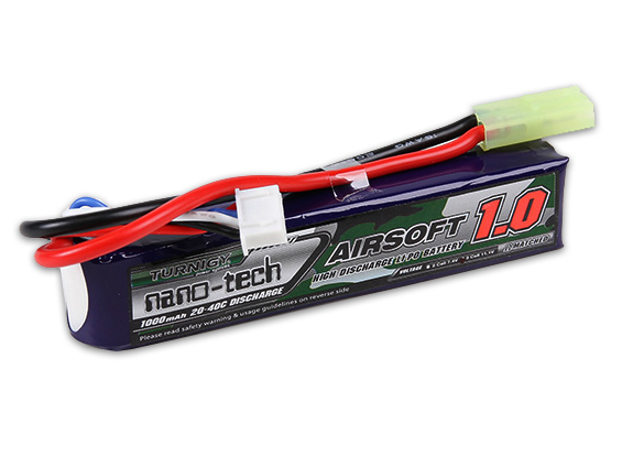 Pack Bateria - Nano-Tech Turnigy - 1000Mah 3S 20-40C Airsoft