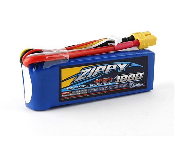 Pack Bateria - Zippy Flightmax - 1800Mah 4S 40C