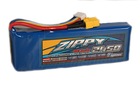 Pack Bateria - Zippy Flightmax - 2450Mah 4S 30C
