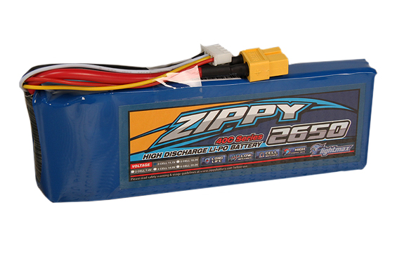 Pack Bateria - Zippy Flightmax - 2650Mah 3S 40C