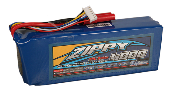Pack Bateria - Zippy Flightmax - 4000Mah 5S 40C