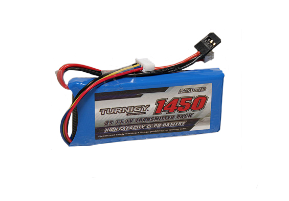 Pack Bateria Radio - Turnigy - 1450Mah 3S 1C