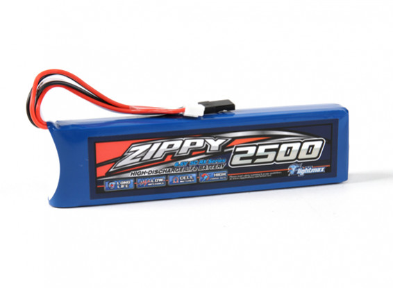 Pack Bateria Radio - Zippy Flightmax - 2500Mah 6.6V Lifepo4 2S