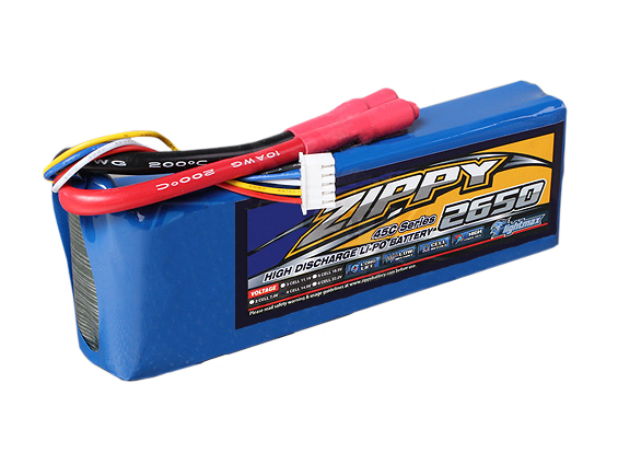Pack Bateria - Zippy Flightmax - 2650Mah 4S 45C