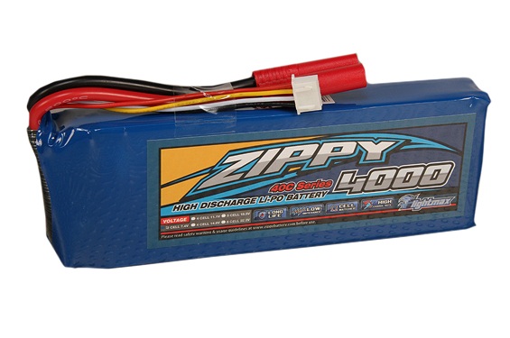 Pack Bateria - Zippy Flightmax - 4000Mah 2S 40C