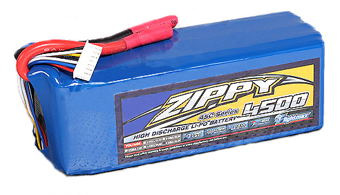 Pack Bateria - Zippy Flightmax - 4500Mah 6S 45C