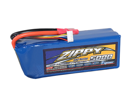 Pack Bateria - Zippy Flightmax - 5000Mah 3S 45C